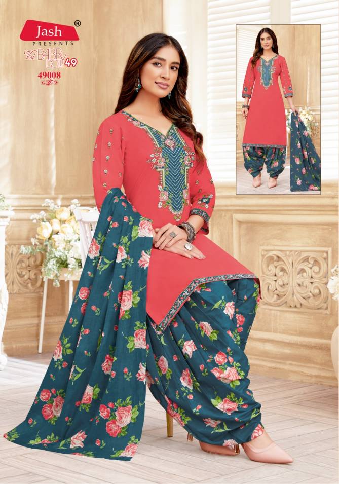 Baby Doll Vol 49 By Jash Printed Cotton Dress Material Wholesale Price In Surat
